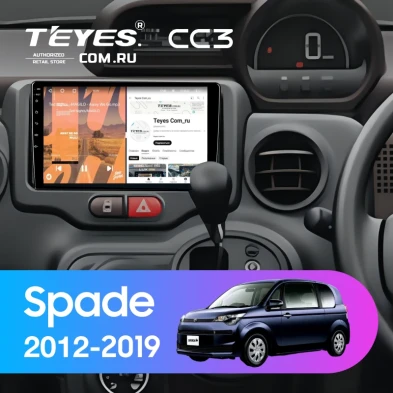 Штатная магнитола Teyes CC3 4/32 Toyota Spade (2012-2019)