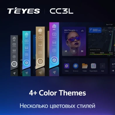 Штатная магнитола Teyes CC3L 4/32 LADA Iskra SW Cross (2025-2026) Тип-A